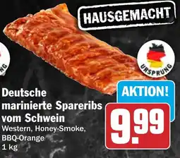 HIT Deutsche marinierte Spareribs vom Schwein Angebot
