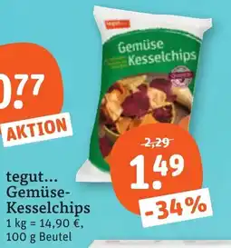 tegut tegut... Gemüse-Kesselchips Angebot