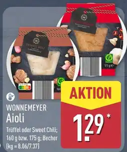 Aldi Nord WONNEMEYER Aioli Angebot