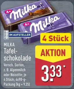 Aldi Nord Milka Tafelschokolade Angebot