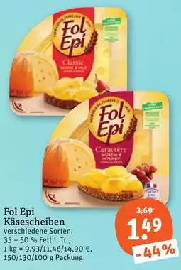 tegut Fol Epi Käsescheiben Angebot
