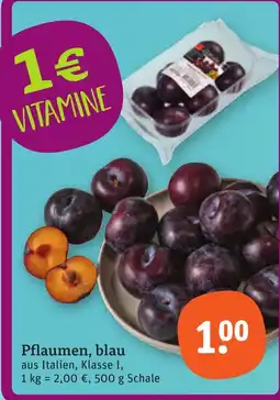 tegut PfLaumen, blau Angebot
