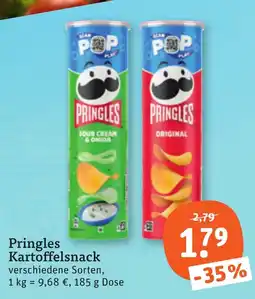 tegut Pringles Kartoffelsnack Angebot