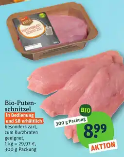tegut Bio-Puten-schnitzel Angebot