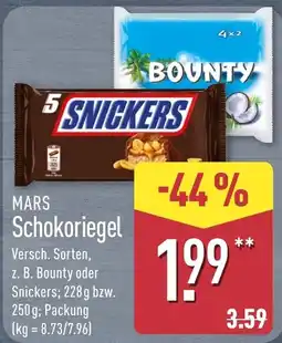 Aldi Nord MARS Schokoriegel Angebot