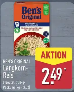 Aldi Nord Ben's Original Langkorn-Reis Angebot