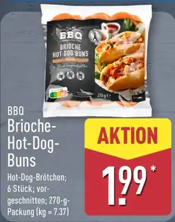 Aldi Nord BBQ Brioche-Hot-Dog-Buns Angebot