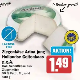HIT Ziegenkäse Arina jung Hollandse Geitenkaas Angebot