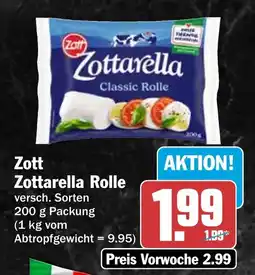 HIT Zott Zottarella Rolle Classic Angebot