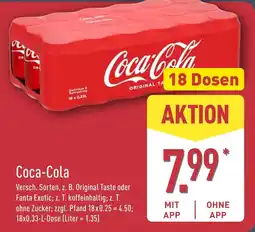 Aldi Nord Coca-Cola Angebot