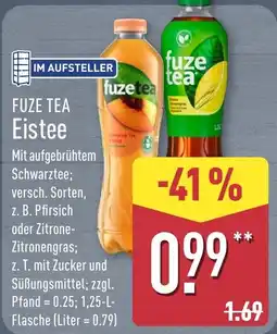 Aldi Nord fuze tea Eistee Angebot