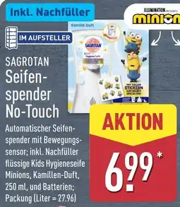 Aldi Nord SAGROTAN Seifenspender No-Touch Angebot