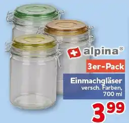 CENTERSHOP alpina Einmachgläser Angebot