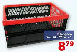 CENTERSHOP Klappbox Angebot