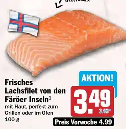 HIT Frisches Lachsfilet von den Färöer Inseln Angebot