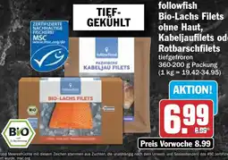HIT followfish Bio-Lachs Filets Angebot