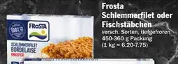 HIT Frosta Schlemmerfilet oder Fischstäbchen Angebot