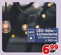 CENTERSHOP LED-Solar-Lichterkette Angebot