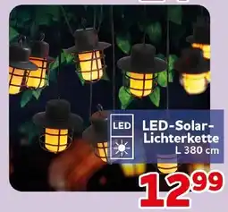 CENTERSHOP LED-Solar-Lichterkette Angebot