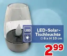 CENTERSHOP LED-Solar-Tischleuchte Angebot