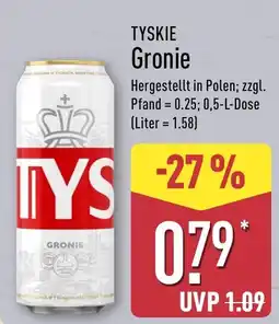 Aldi Nord TYSKIE Gronie Angebot