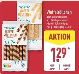 Aldi Nord Waffel Röllchen Angebot