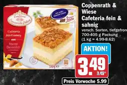 HIT Coppenrath & Wiese Cafeteria fein & sahnig Mandel Bienenstich Angebot