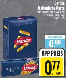 Edeka Barilla Italienische Pasta Angebot
