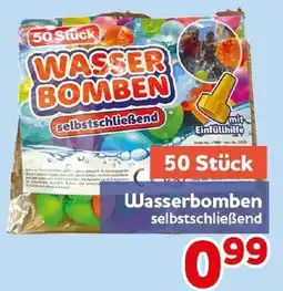 CENTERSHOP Wasserbomben selbstschließend Angebot
