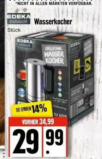 Edeka Edeka Zuhause Wasserkocher Angebot