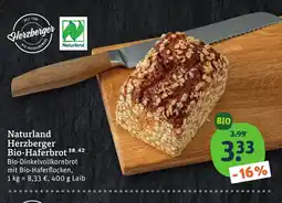 tegut Naturland Herzberger Bio-Haferbrot Angebot