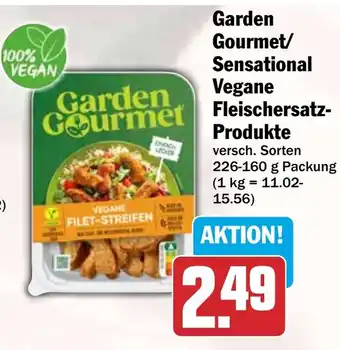 HIT Garden Gourmet Vegane Fleischersatz-Produkte Angebot