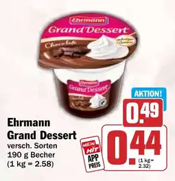 HIT Ehrmann Grand Dessert Angebot