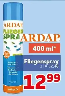 CENTERSHOP ARDAP Fliegenspray Angebot