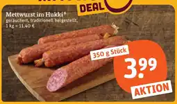 tegut Mettwurst im Hukki Angebot