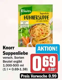 HIT Knorr Suppenliebe Angebot