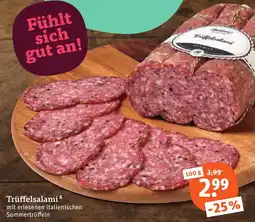 tegut Trüffelsalami Angebot