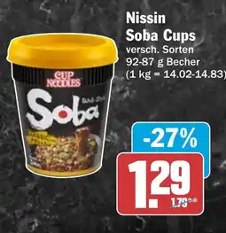 HIT Nissin Soba Cups Angebot