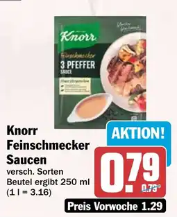 HIT Knorr Feinschmecker Saucen Angebot
