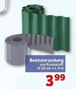 CENTERSHOP Beetumrandung aus Kunststoff Angebot