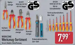 Aldi Nord WORKZONE Werkzeug-Sortiment Angebot