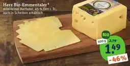 tegut Herz Bio-Emmentaler Angebot