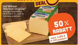 tegut Milram Müritzer Original Angebot
