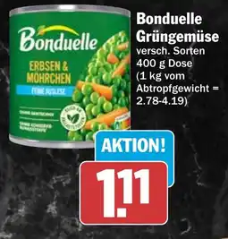 HIT Bonduelle Grüngemüse Angebot