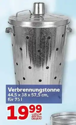 CENTERSHOP Verbrennungstonne Angebot