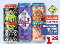 CENTERSHOP Salitos Biermischgetränk Angebot
