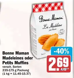 HIT Bonne Maman Madeleines oder Petits Muffins Angebot