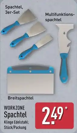 Aldi Nord WORKZONE Spachtel Angebot