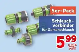 CENTERSHOP Schlauchverbinder für Gartenschlauch Angebot
