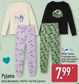 Aldi Nord Pyjama Angebot